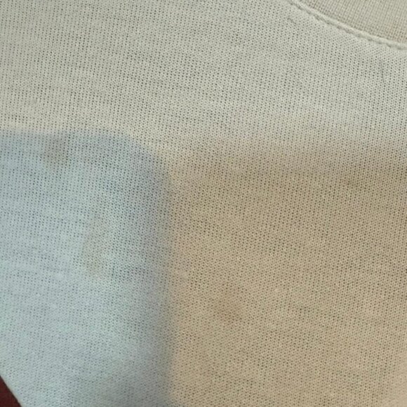 DJAB by Simons Long Sleeve Organic Cotton Shirt - Size L - Two-Tone Rust & Cream - Picture 7 of 8